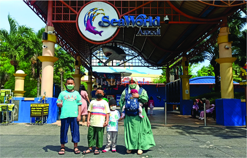 berkunjung ke sea world ancol