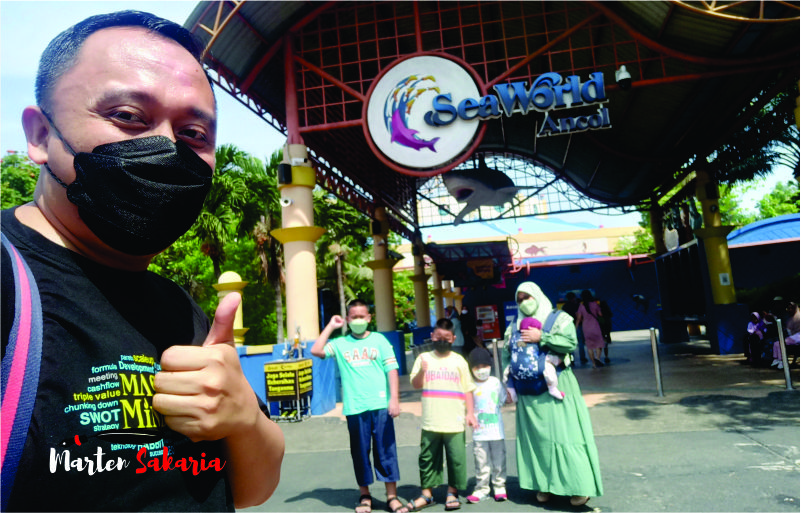 pintu masuk di sea world ancol